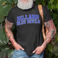 Dillard University Bleu Devils Wht01 T-Shirt Gifts for Old Men