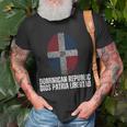 Dominican Republic Dios Patria Libertad T-Shirt Gifts for Old Men