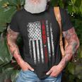 Donald Trump 2024 Take America Back American Flag Patriotic Unisex T-Shirt Gifts for Old Men