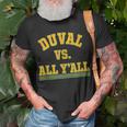 Duval Vs All Y’All T-Shirt Gifts for Old Men