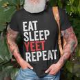 Eat Sleep Yeet Repeat Popular Dance Quote T-Shirt Gifts for Old Men