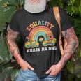 Equality Hurts No One Lgbt PrideGay Pride T Unisex T-Shirt Gifts for Old Men