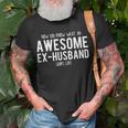 Ex-Husband Gift - Awesome Ex-Husband Unisex T-Shirt Gifts for Old Men