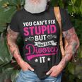 Ex Wife You Cant Fix Stupid But You Can Divorce It Funny Gifts For Wife Unisex T-Shirt Gifts for Old Men