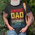 Father’S Day Anime Dad Daddy Father Papa Graphic From Son Gift For Womens Gift For Women Unisex T-Shirt Gifts for Old Men