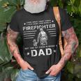 I Like Being A Firefighter But Being A Dad I Like More T-shirt Gifts for Old Men