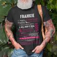Frankie Name Gift Frankie Name V2 Unisex T-Shirt Gifts for Old Men