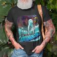 Fresno Nightcrawlers Spooky Creepy Ghost Monsters T-Shirt Gifts for Old Men