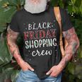Friday Shopping Crew Costume Black Shopping Family T-Shirt Gifts for Old Men