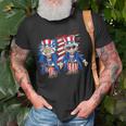 Funny 4Th Of July Independence Day Uncle Sam Griddy Unisex T-Shirt Gifts for Old Men
