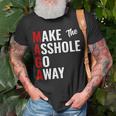 Anti Trump Maga Make The Asshole Go Away T-Shirt Gifts for Old Men