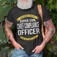 Chief Compliance Officer Appreciation T-Shirt Gifts for Old Men