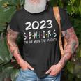 Funny Class Of 2023 The One Where They Graduate Seniors 2023 Unisex T-Shirt Gifts for Old Men