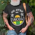 Jiu Jitsu Taco Brazilian Bjj Apparel T-Shirt Gifts for Old Men