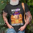 Joe Biden Confused Merry Thanksgiving For Halloween T-Shirt Gifts for Old Men
