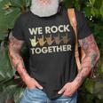 We Rock Together T-Shirt Gifts for Old Men
