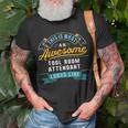 Tool Room Attendant Awesome Job Occupation T-Shirt Gifts for Old Men