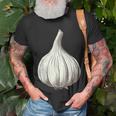 Garlic Lazy Easy Matching Halloween Costume T-Shirt Gifts for Old Men