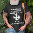 German Army Iron Cross General Major Set For Stuttgart T-Shirt Gifts for Old Men