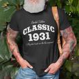 Gift For 89 Year Old Vintage Classic Car 1931 89Th Birthday Unisex T-Shirt Gifts for Old Men