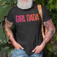 Girl Dada For Dad Vintage Proud Father Of Girl Dada Gift For Mens Unisex T-Shirt Gifts for Old Men