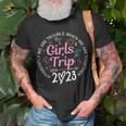 Girls Trip 2023 Apparently Are Trouble When Were Together Unisex T-Shirt Gifts for Old Men