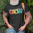 Give Yourself Time To Grow Inspirational Motivational Growth Motivational Funny Gifts Unisex T-Shirt Gifts for Old Men