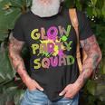 Glow Party Squad Lets Glow Crazy 80S Retro Costume Party Unisex T-Shirt Gifts for Old Men