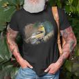 Goldfinch Bird For Nature Lovers Birder T-Shirt Gifts for Old Men