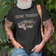 Gone Toggin' Blackfish Tautog T-Shirt Gifts for Old Men