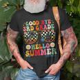 Goodbye 3Rd Grade Hello Summer Peace 3Rd Grade Graduate Unisex T-Shirt Gifts for Old Men