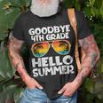 Goodbye 4Th Grade Hello Summer Sunglasses Last Day Of School Unisex T-Shirt Gifts for Old Men