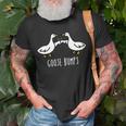 Goose Bumps Humorous Pun For Dad Joke Lovers T-Shirt Gifts for Old Men