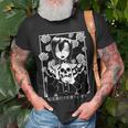 Goth Girl Skull Gothic Anime Aesthetic Horror Aesthetic T-Shirt Gifts for Old Men