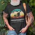 Grandpa Squatch Like A Grandpa Just Way More Squatchy Unisex T-Shirt Gifts for Old Men