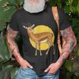 Great Gazelle Thomson Gazelle Savannah Desert African T-Shirt Gifts for Old Men