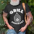 Grill Sergeant Bbq Barbecue Meat Lover Dad Boys T-Shirt Gifts for Old Men