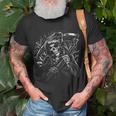 Grim Reaper Skull Death Scythe Dead Gothic Horror Reaper T-Shirt Gifts for Old Men