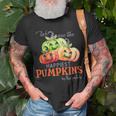 Happiest Pumpkin In The Patch Horror Scary Halloween Scary Halloween T-Shirt Gifts for Old Men