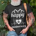Happy 20 Years Anniversary Marriage Celebration T-Shirt Gifts for Old Men