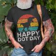Happy International Dot Day 2023 September 15Th Polka Dot T-Shirt Gifts for Old Men