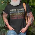 Harker-Heights Texas Harker-Heights Tx Retro Vintage Text T-Shirt Gifts for Old Men