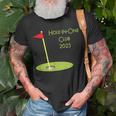 Hole In One Club 2023 Golfing Design For Golfer Golf Player Unisex T-Shirt Gifts for Old Men