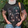 Horror Anime Girl Japanese Aesthetic Anime Otaku Japanese T-Shirt Gifts for Old Men