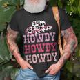 Howdy Vintage Rodeo Western Country Southern Cowgirl Outfit Unisex T-Shirt Gifts for Old Men