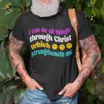 I Can Do All Things Inspirational Gift Unisex T-Shirt Gifts for Old Men