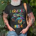 I Crushed Pre-K Graduation Boys Monster Truck Unisex T-Shirt Gifts for Old Men