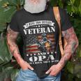 I Have Two Tittles Veteran And Opa Fathers Day Gift Gift For Mens Unisex T-Shirt Gifts for Old Men
