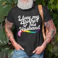 I Love My Brother & His Husband Gay Sibling Pride Lgbtq Bro Unisex T-Shirt Gifts for Old Men