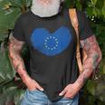 I Love The Eu | European Union Pride | Eu Flag Unisex T-Shirt Gifts for Old Men